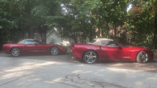 Red 2009 Chevrolet Corvette Base