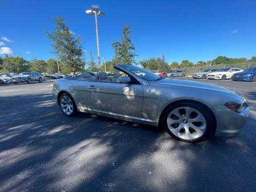 Beige 2007 BMW 650 i