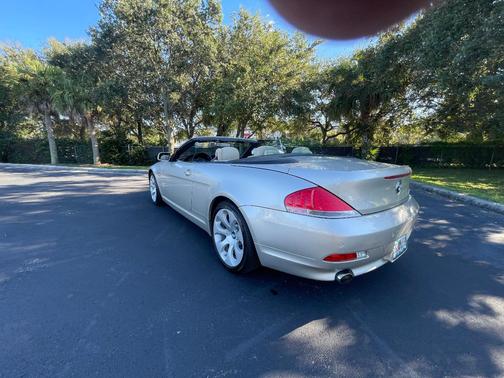 Beige 2007 BMW 650 i