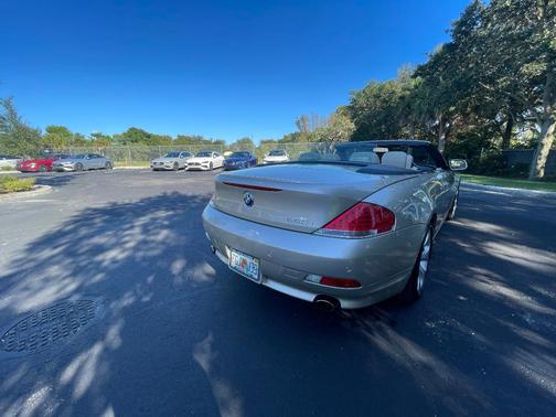 Beige 2007 BMW 650 i