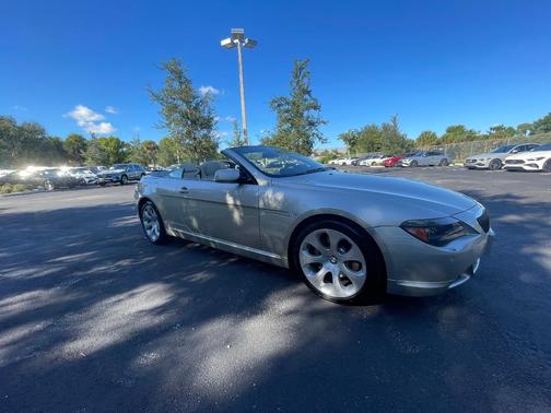 Beige 2007 BMW 650 i
