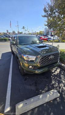 Green 2021 Toyota Tacoma TRD Sport