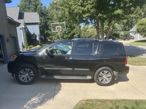 Black 2015 Nissan Armada SL