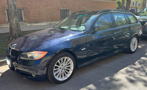 Blue 2007 BMW 328 xi