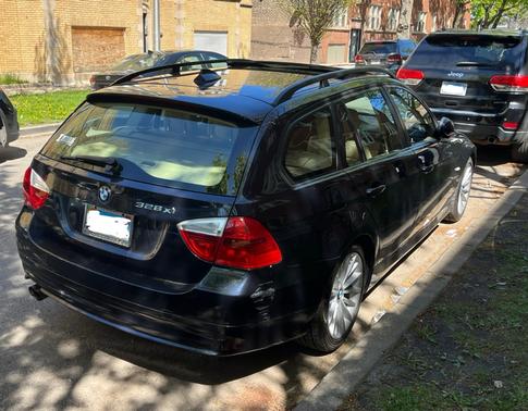 Blue 2007 BMW 328 xi