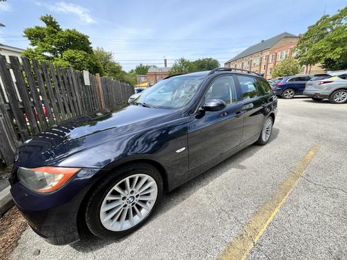 Blue 2007 BMW 328 xi