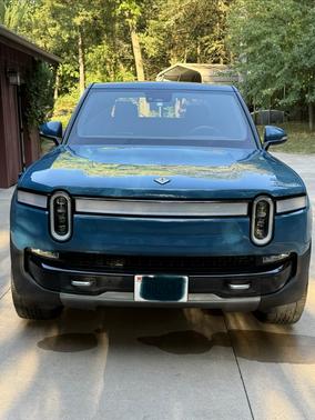 Blue 2022 Rivian R1T Launch Edition