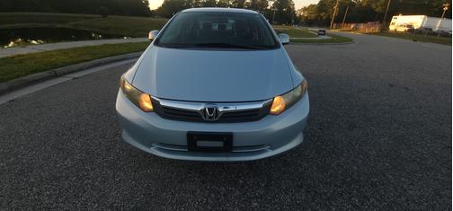 Blue 2012 Honda Civic LX