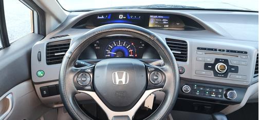 Blue 2012 Honda Civic LX