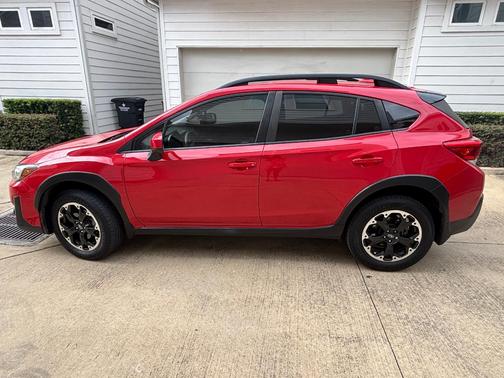 Red 2021 Subaru Crosstrek Premium