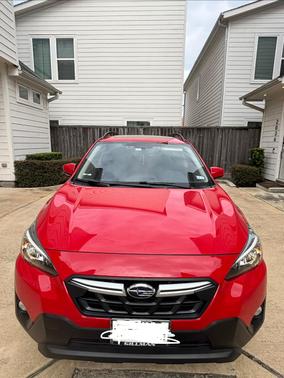 Red 2021 Subaru Crosstrek Premium