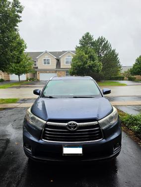 Blue 2015 Toyota Highlander Limited Platinum