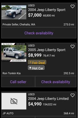 2004 Jeep Liberty Sport