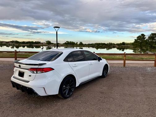 White 2023 Toyota Corolla SE