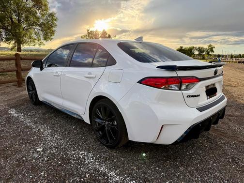 White 2023 Toyota Corolla SE