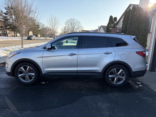 Silver 2014 Hyundai SANTA FE Limited