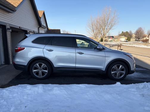 Silver 2014 Hyundai SANTA FE Limited