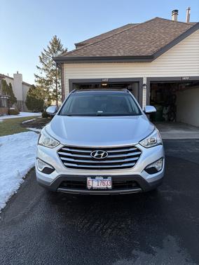 Silver 2014 Hyundai SANTA FE Limited