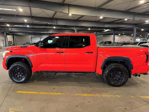 Orange 2023 Toyota Tundra Hybrid TRD Pro