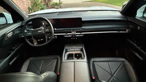 White 2027 Kia Telluride Hybrid EX