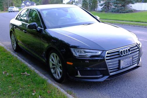 Black 2019 Audi A4 Premium Plus