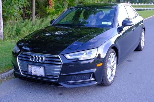 Black 2019 Audi A4 Premium Plus