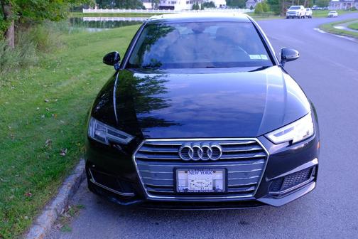Black 2019 Audi A4 Premium Plus