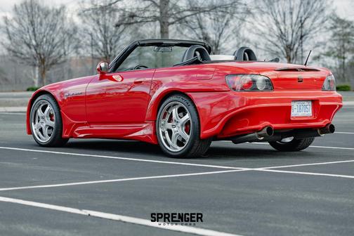Red 2002 Honda S2000 Base