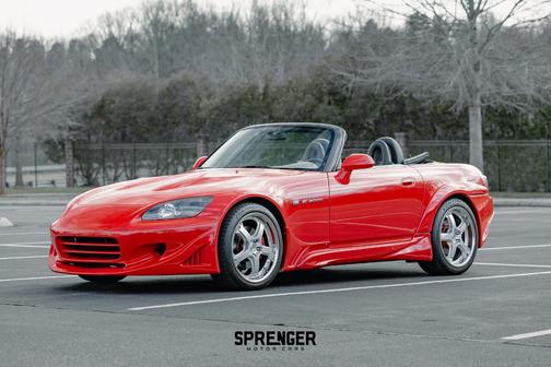 Red 2002 Honda S2000 Base