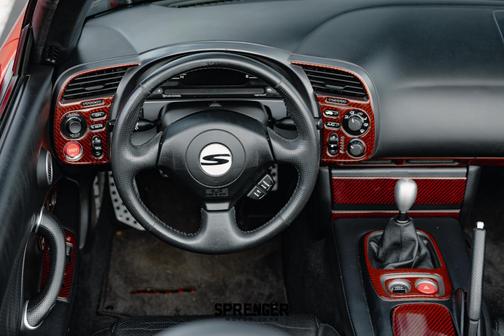Red 2002 Honda S2000 Base