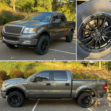 Gray 2005 Ford F-150 XLT Crew Cab