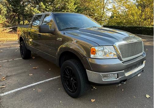 Gray 2005 Ford F-150 XLT Crew Cab