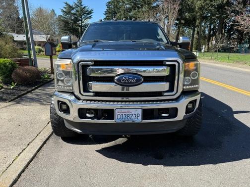 Black 2013 Ford F-350 Lariat