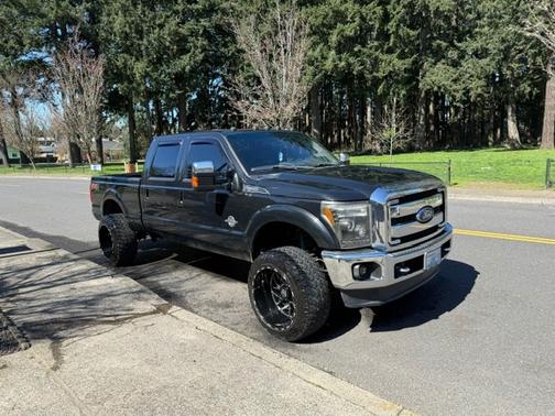 Black 2013 Ford F-350 Lariat