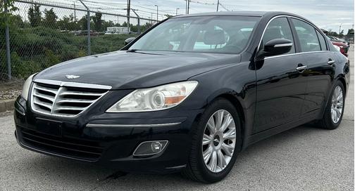 Black 2009 Hyundai Genesis 3.8