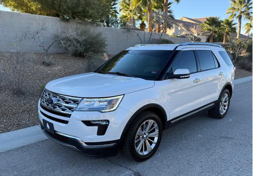 White 2019 Ford Explorer Limited