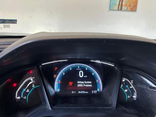 Blue 2019 Honda Civic LX