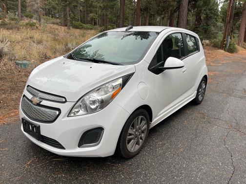 White 2015 Chevrolet Spark EV 1LT