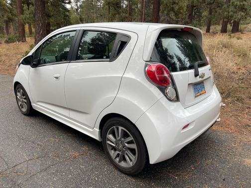 White 2015 Chevrolet Spark EV 1LT