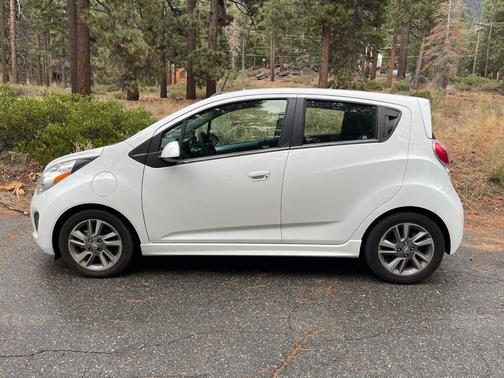 White 2015 Chevrolet Spark EV 1LT
