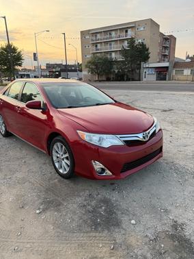 Red 2012 Toyota Camry XLE