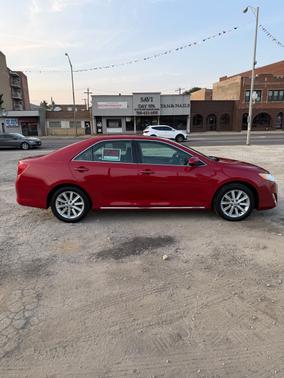 Red 2012 Toyota Camry XLE