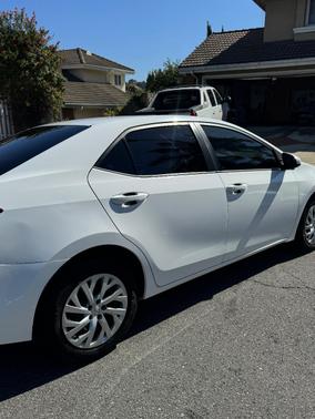 White 2018 Toyota Corolla LE