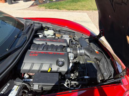 Red 2005 Chevrolet Corvette Base