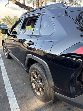 Black 2024 Toyota RAV4 Hybrid Woodland