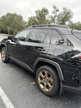 Black 2024 Toyota RAV4 Hybrid Woodland