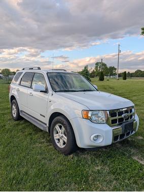 White 2008 Ford Escape Hybrid Base
