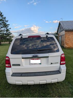 White 2008 Ford Escape Hybrid Base