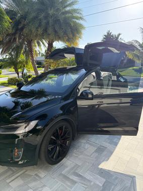 Black 2020 Tesla Model X Performance