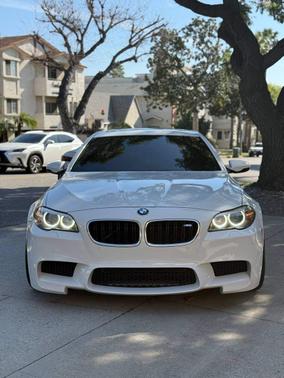 White 2014 BMW M5 Base